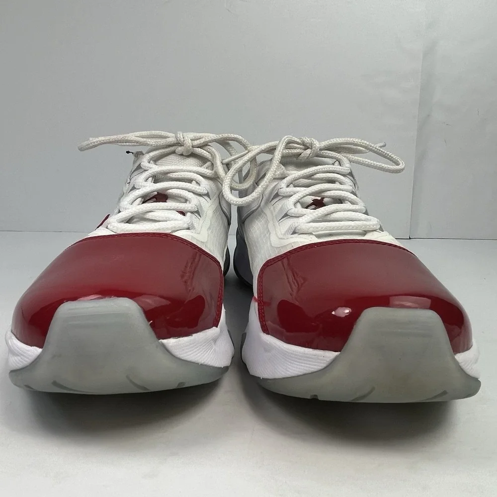 Nike Mens Air Jordan 11 CMFT Low DN4180-116 White Red Sneaker Shoes Size 9.5